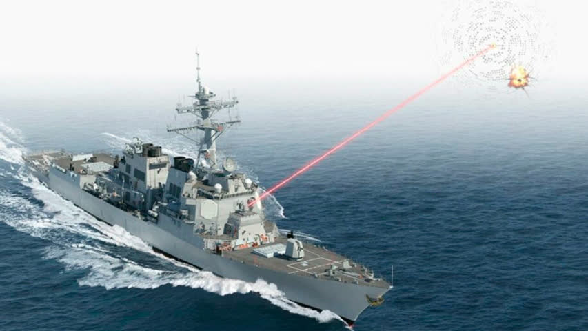 Фото - Американский эсминец получил лазерное оружие