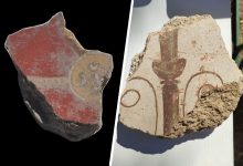 Фото - Археологи обнаружили фрагменты фресок 2000-летнего римского храма