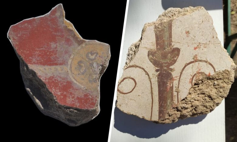 Фото - Археологи обнаружили фрагменты фресок 2000-летнего римского храма