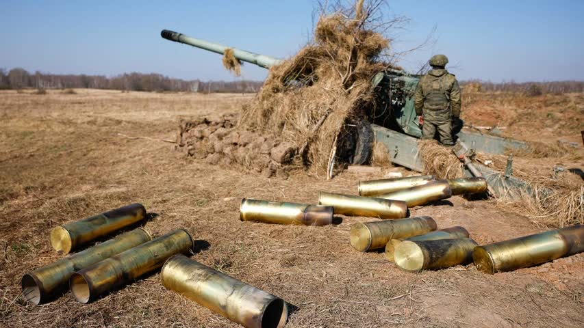 Фото - Российские артиллеристы «уничтожили» высадившийся на Сахалин десант