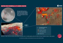 Фото - В ESA опубликовали карту, из которой следует, что в древности Марс изобиловал водой