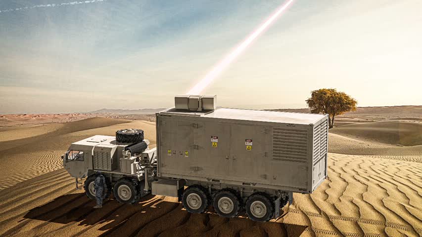 Фото - Lockheed Martin поставила Минобороны США 300-киловаттный боевой лазер