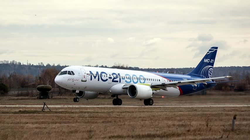 Фото - МС-21 совершил полет с российскими двигателями