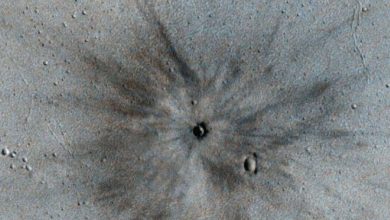 Фото - Science: метеориты, упавшие на Марс, вызвали появление глыбы льда на планете