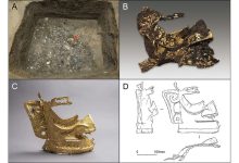 Фото - Antiquity: в китайском кургане Саньсиндуй нашли золотые маски и украшения